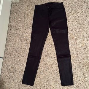 J brand purple metallic jeans. Size 28.